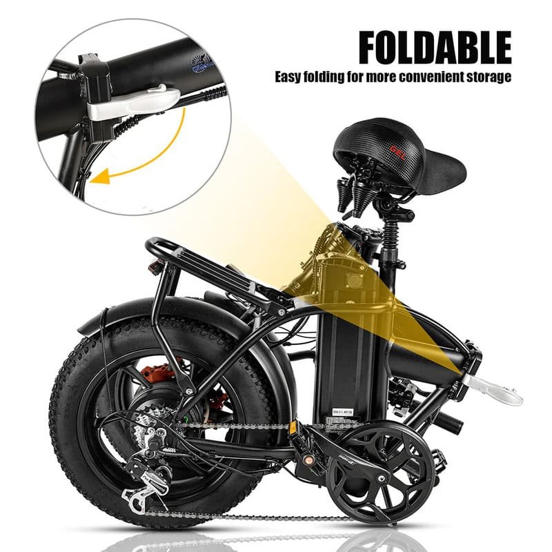 CMACEWHEEL AC16 350W 16" Vélo électrique pliant – Image 5