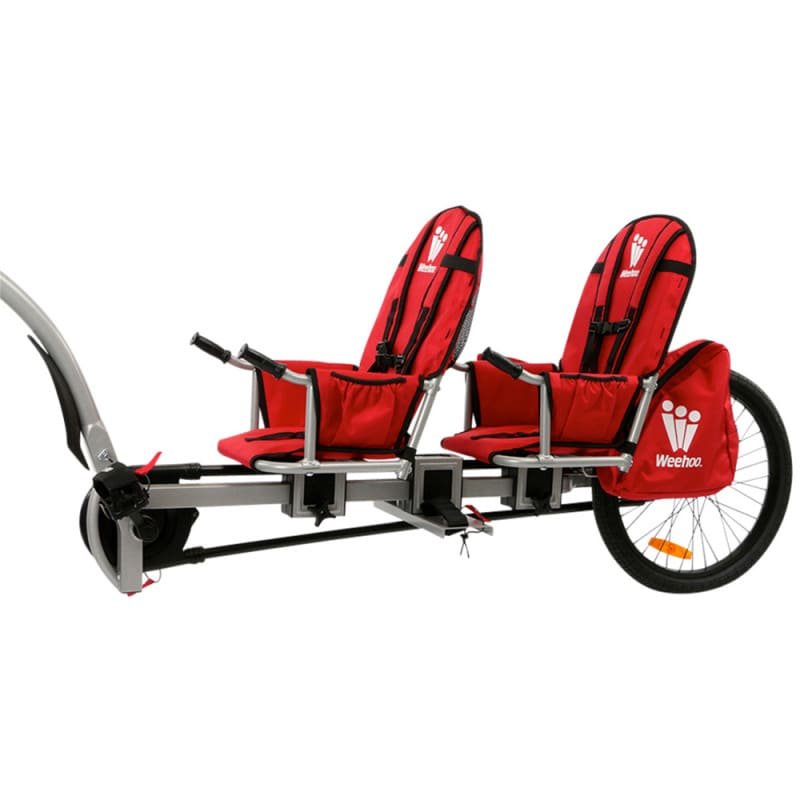 Remorque vélo à pédales biplace Weehoo iGo Two – Image 3