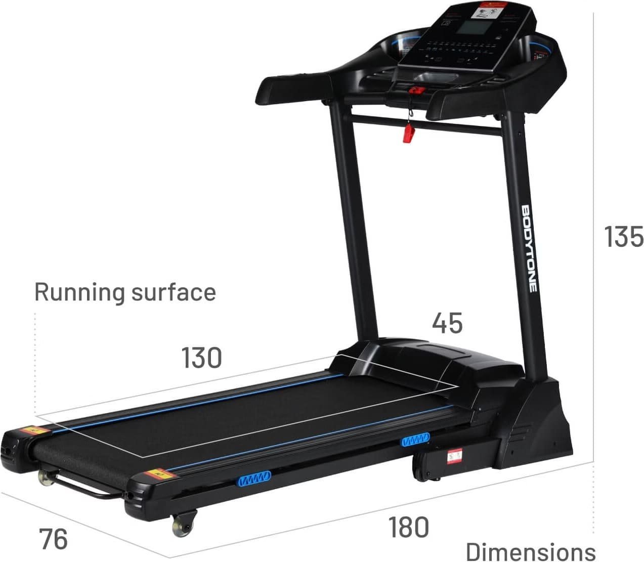 TAPIS DE COURSE Bodytone 18KM/H – Image 3
