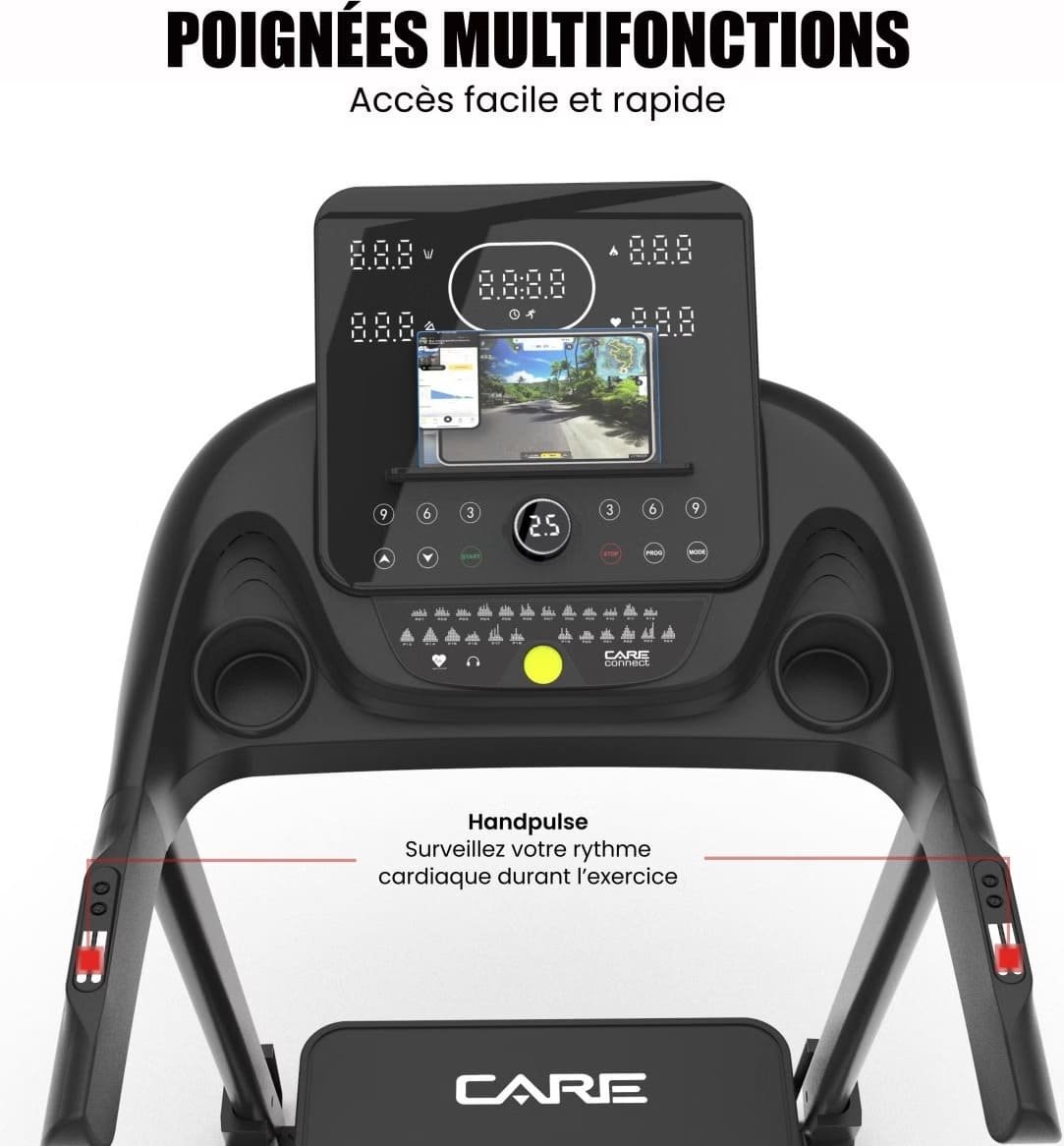 Tapis de course connecté Care Fitness CROSSER - KINOMAP – Image 3