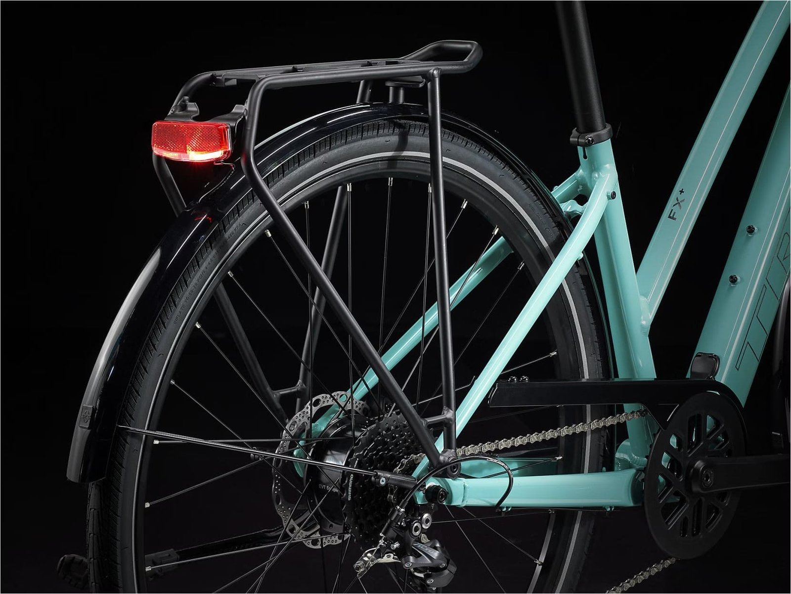 Trek FX+ 2 Shimano Altus 9V 250 Wh 700 mm Vert Sauge 2023 – Image 4