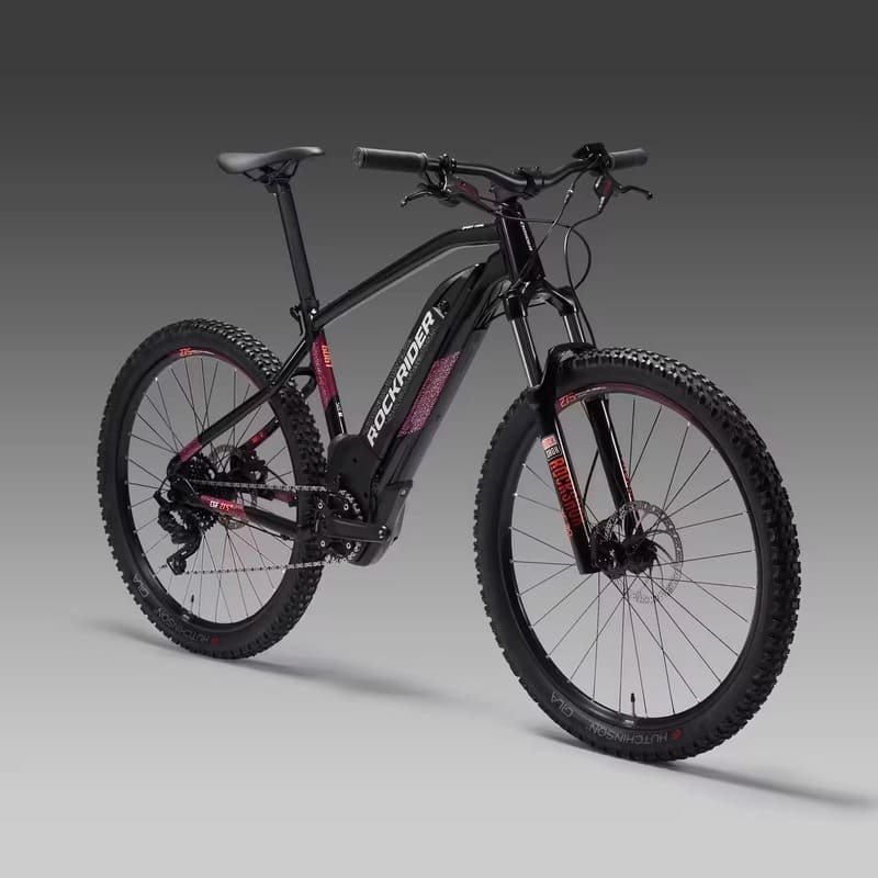 VTT électrique semi-rigide Rockrider E-ST520 27.5" – Image 2