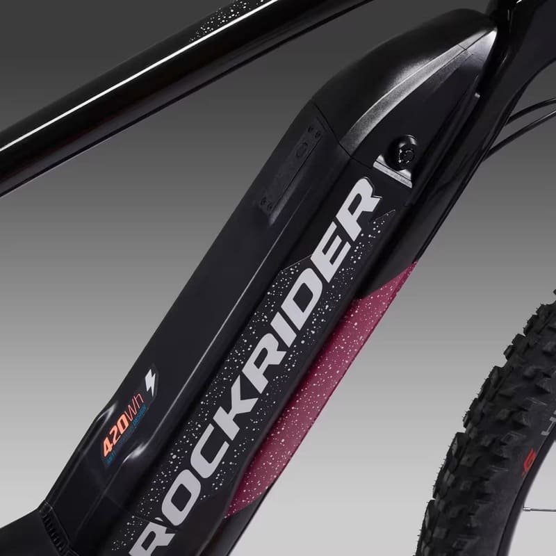 VTT électrique semi-rigide Rockrider E-ST520 27.5" – Image 3