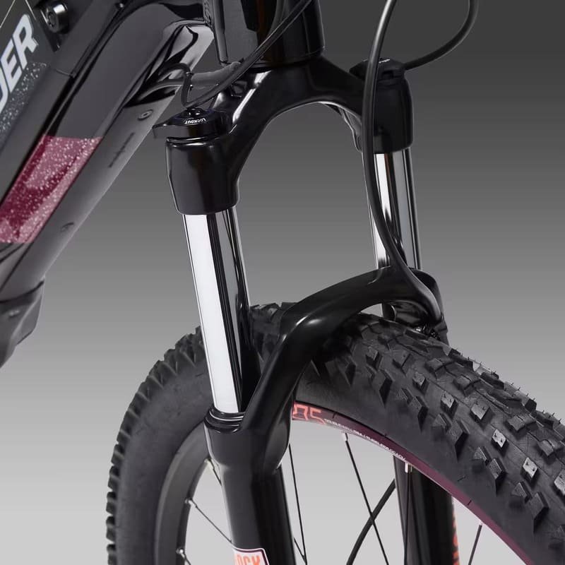 VTT électrique semi-rigide Rockrider E-ST520 27.5" – Image 6