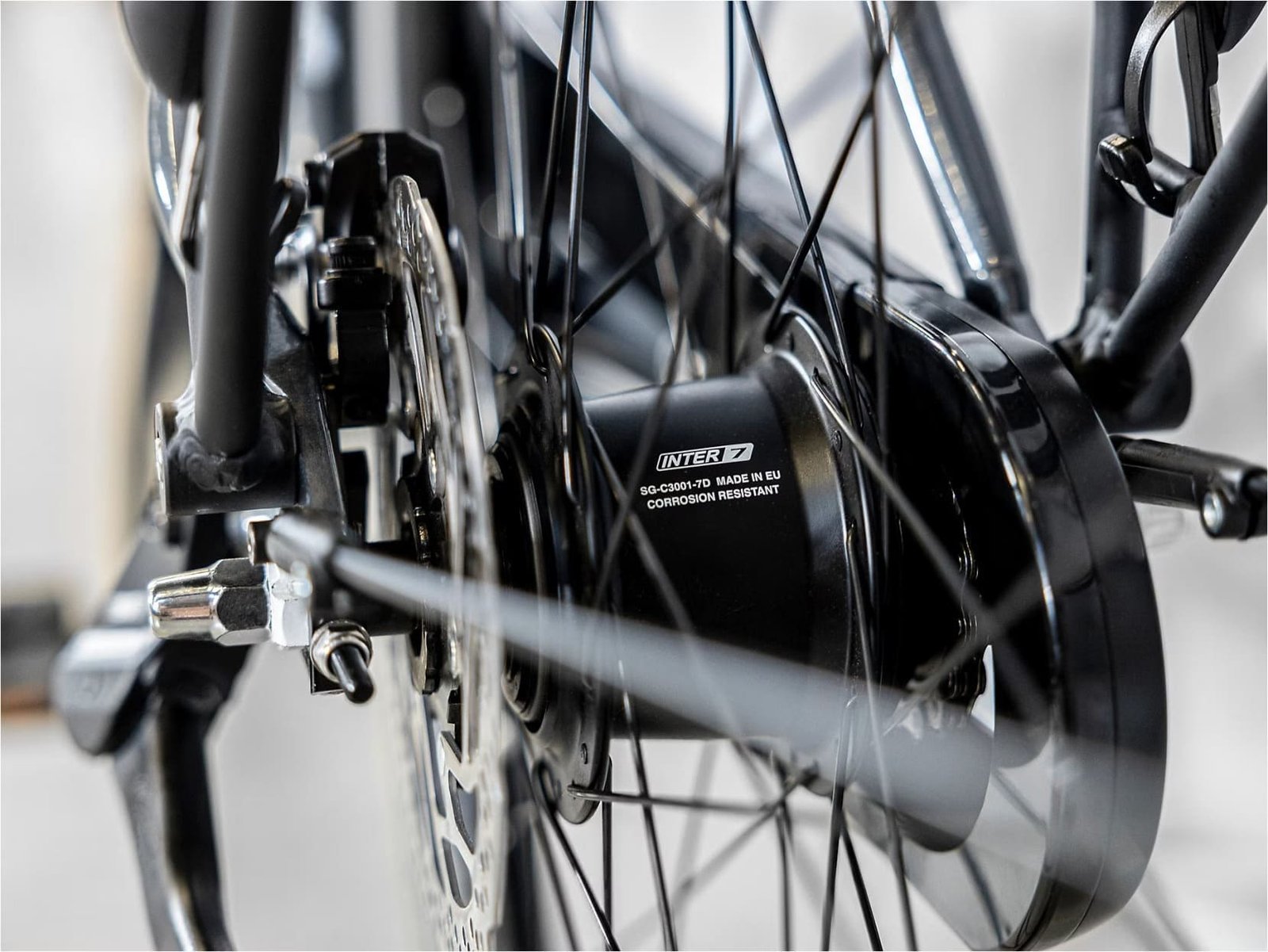 Vélo Électrique Trek District+ 2 Shimano Nexus 7V 500 Wh 700 mm Gris 2023 – Image 6