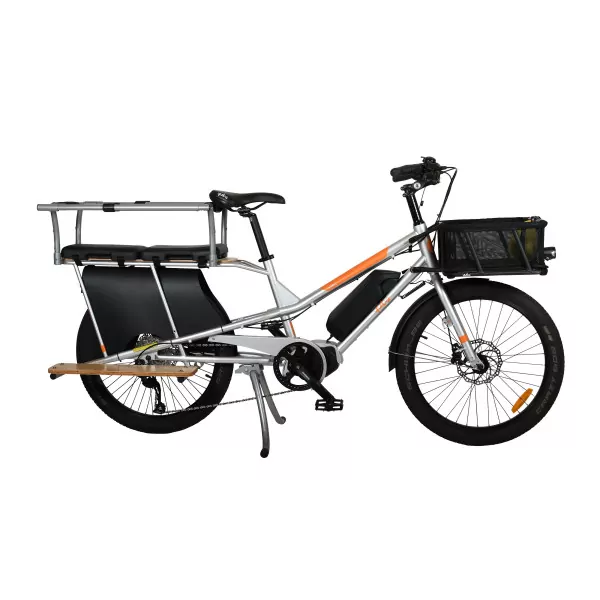 Vélo cargo électrique Yuba Kombi E5 – Image 5
