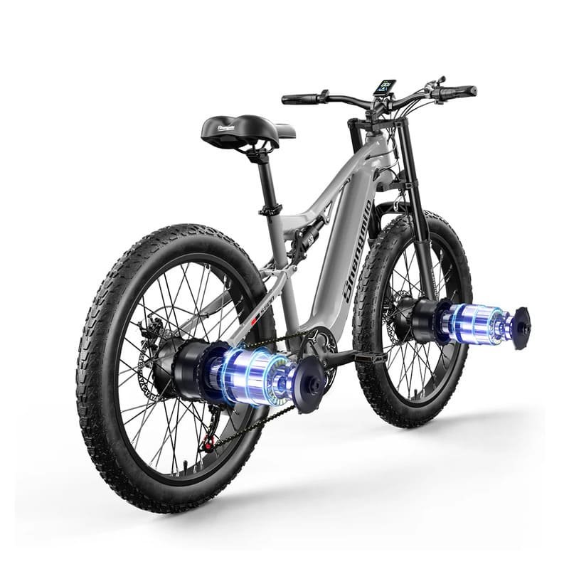 Vélo électrique à double moteur Shengmilo S600 2000W – Image 7