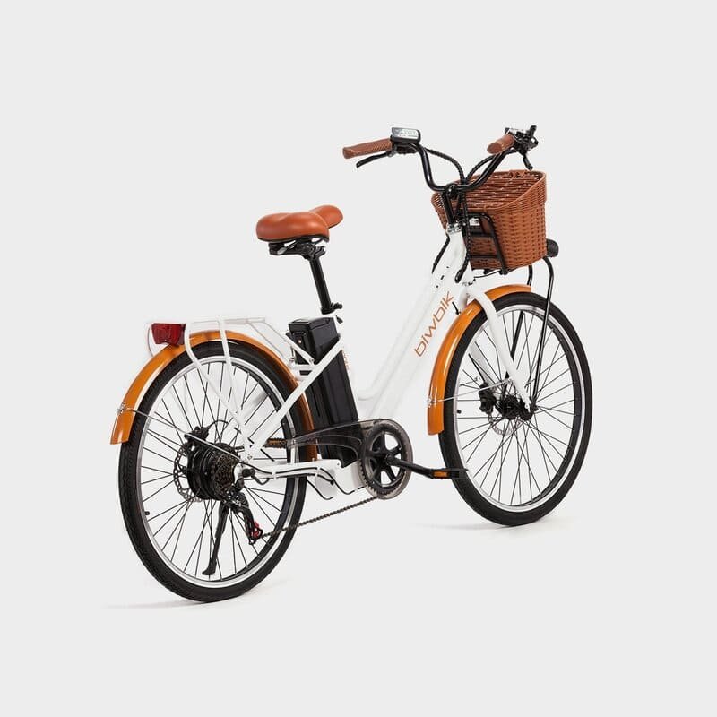 Vélo électrique biwbik Gante white – Image 2